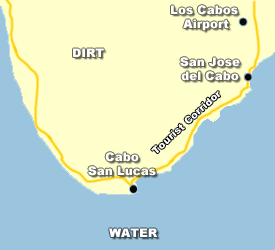Los Cabos Map